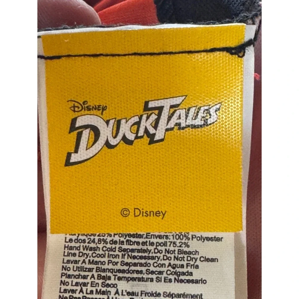 Disney DuckTales Scrooge McDuck Costume Kids 4-6 Mask Hat Top Disguise 79563L